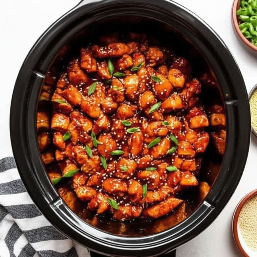 Slow Cooker Sesame Chicken