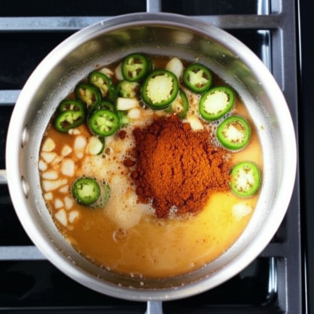 Smoky Apricot Hot Sauce