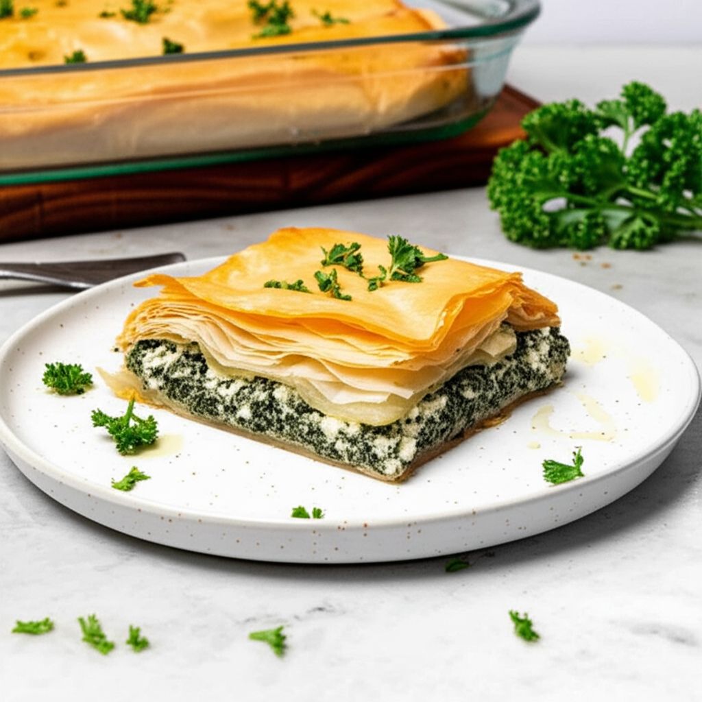 Spanakopita (Greek Spinach Pie)
