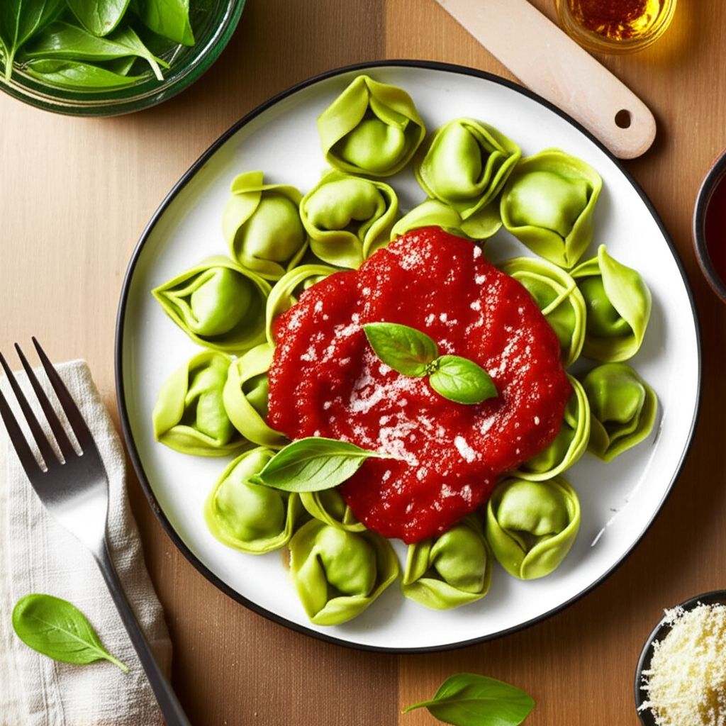 Spinach and Ricotta Tortellini