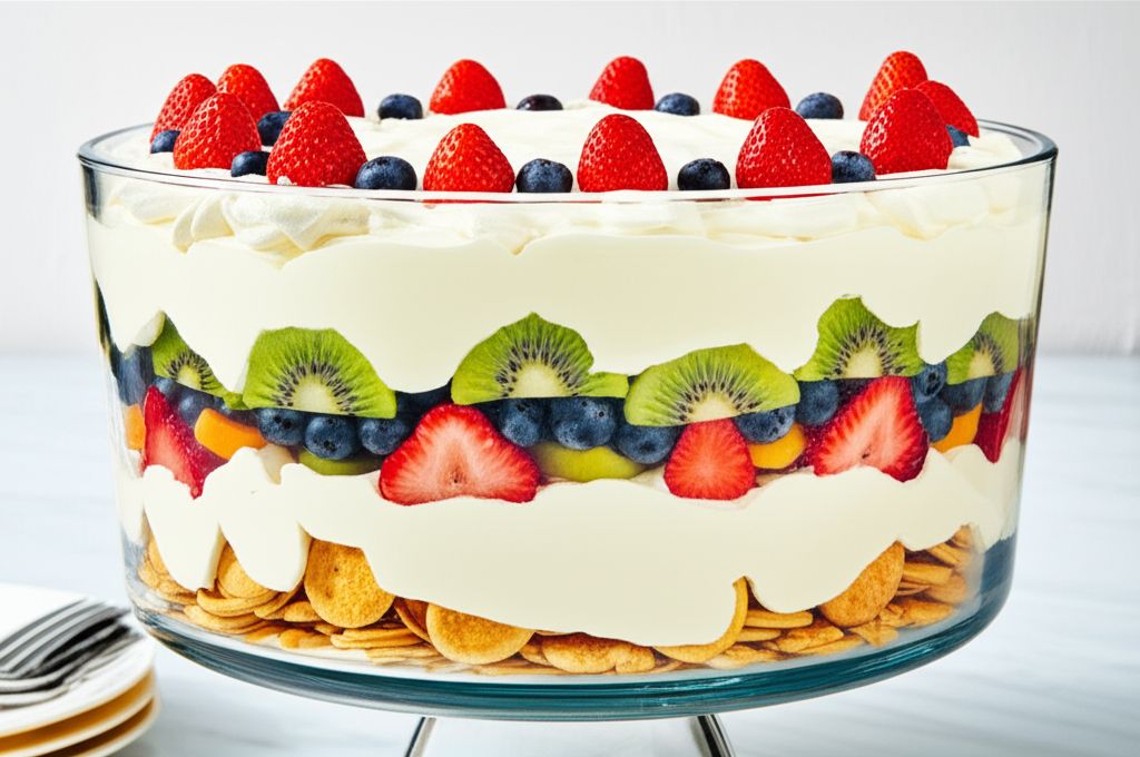 Spring Fruit Trifle