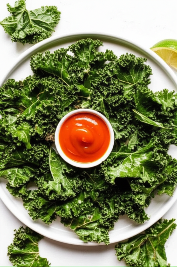 Sriracha-Lime Kale Chips