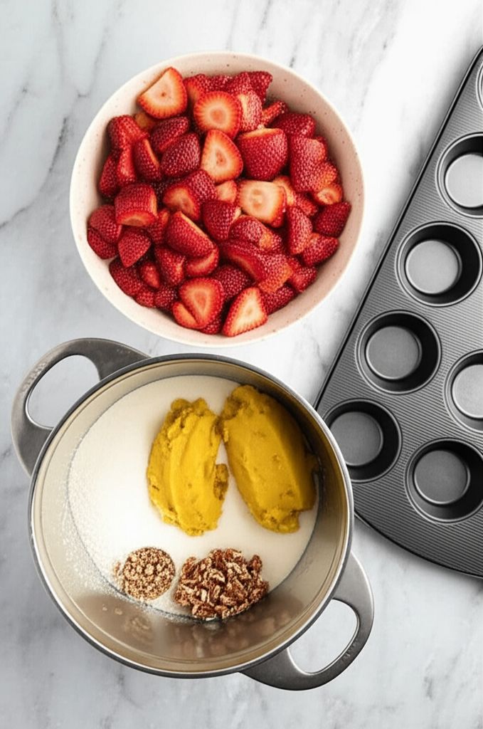 Strawberry-Banana Freezer Oatmeal
