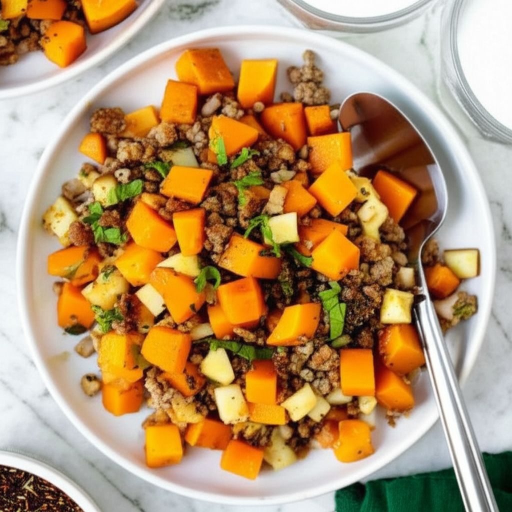 Succulent Sausage Squash Salad