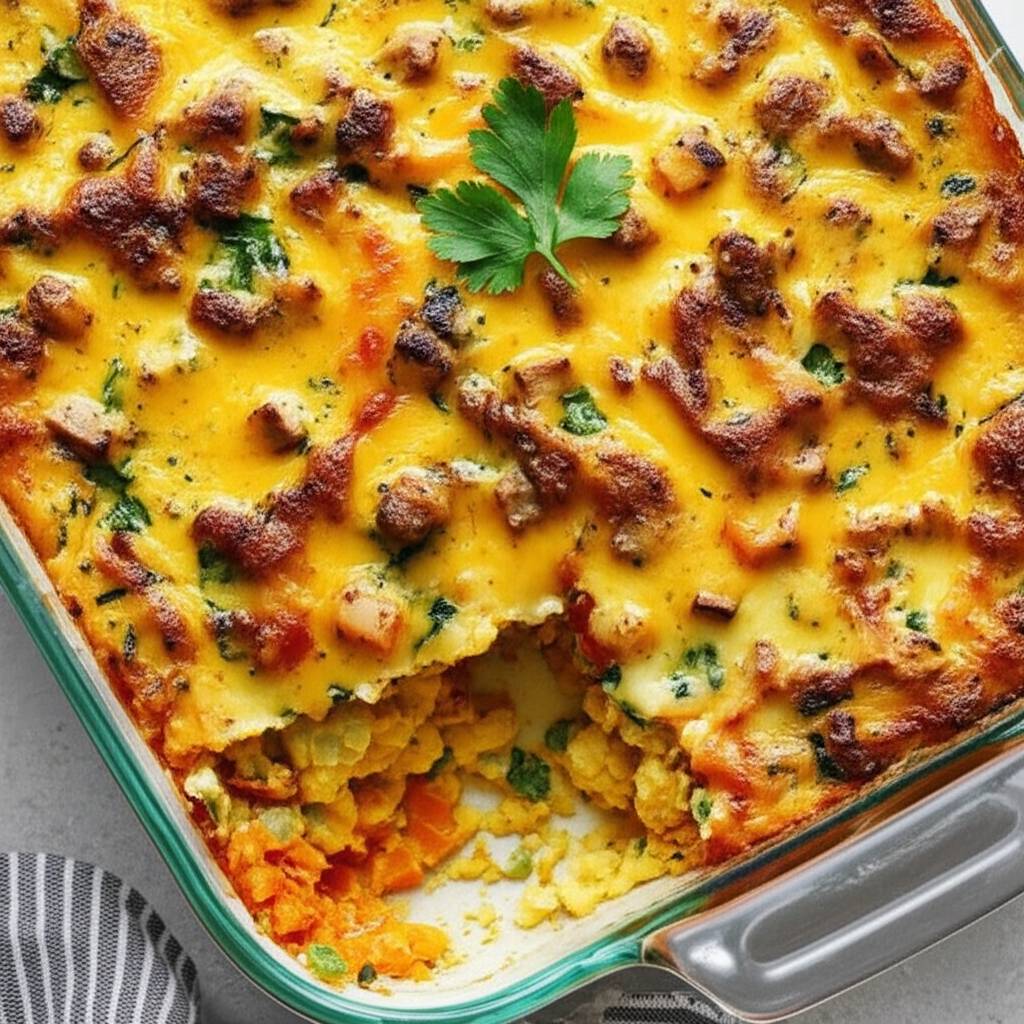 Sweet Potato Breakfast Casserole