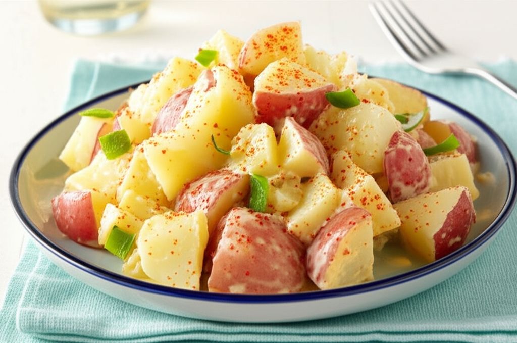 Tangy Pesto Potato Salad