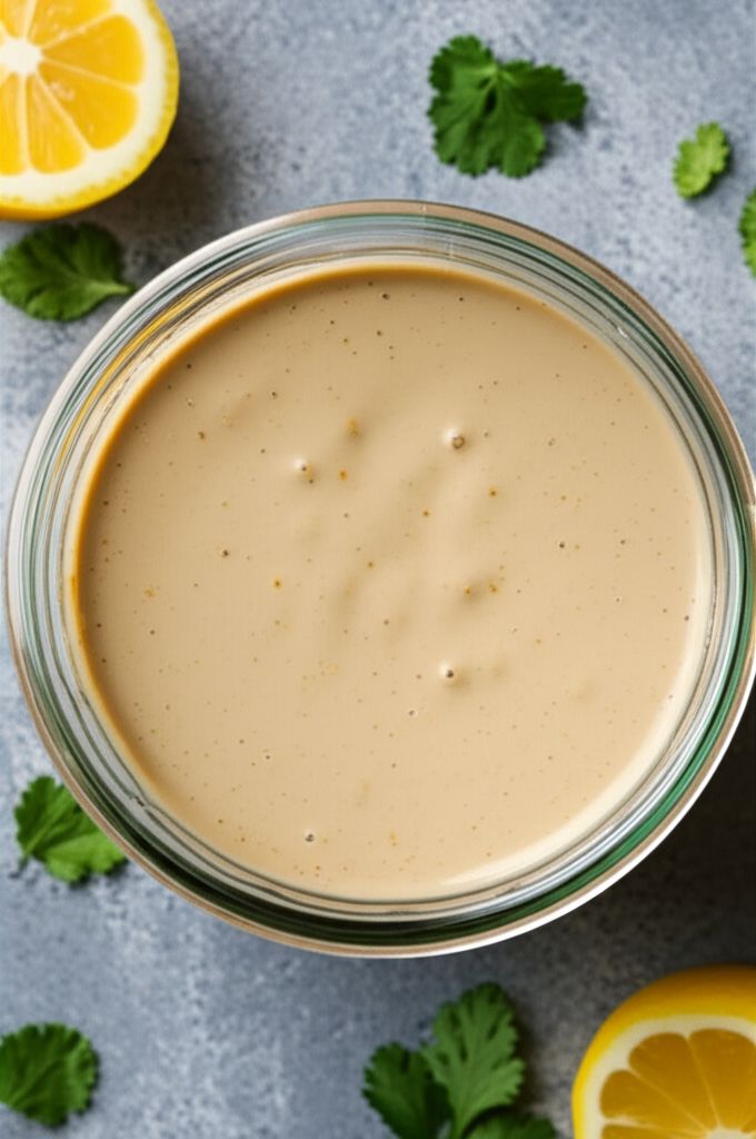 Tasteful Tahini Salad Dressing