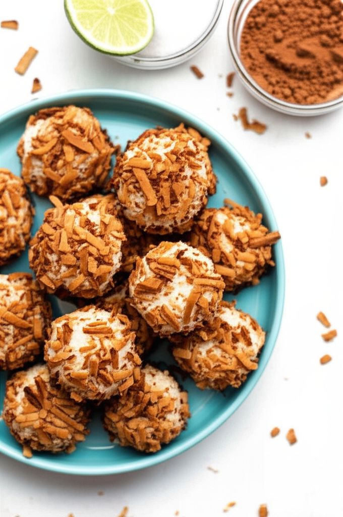 Thai Coconut and Cocoa Macaroons