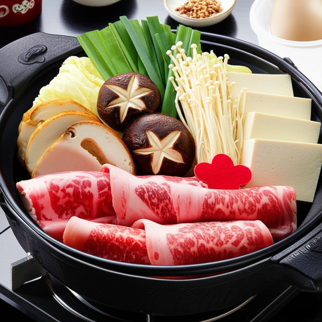 Traditional Beef Sukiyaki