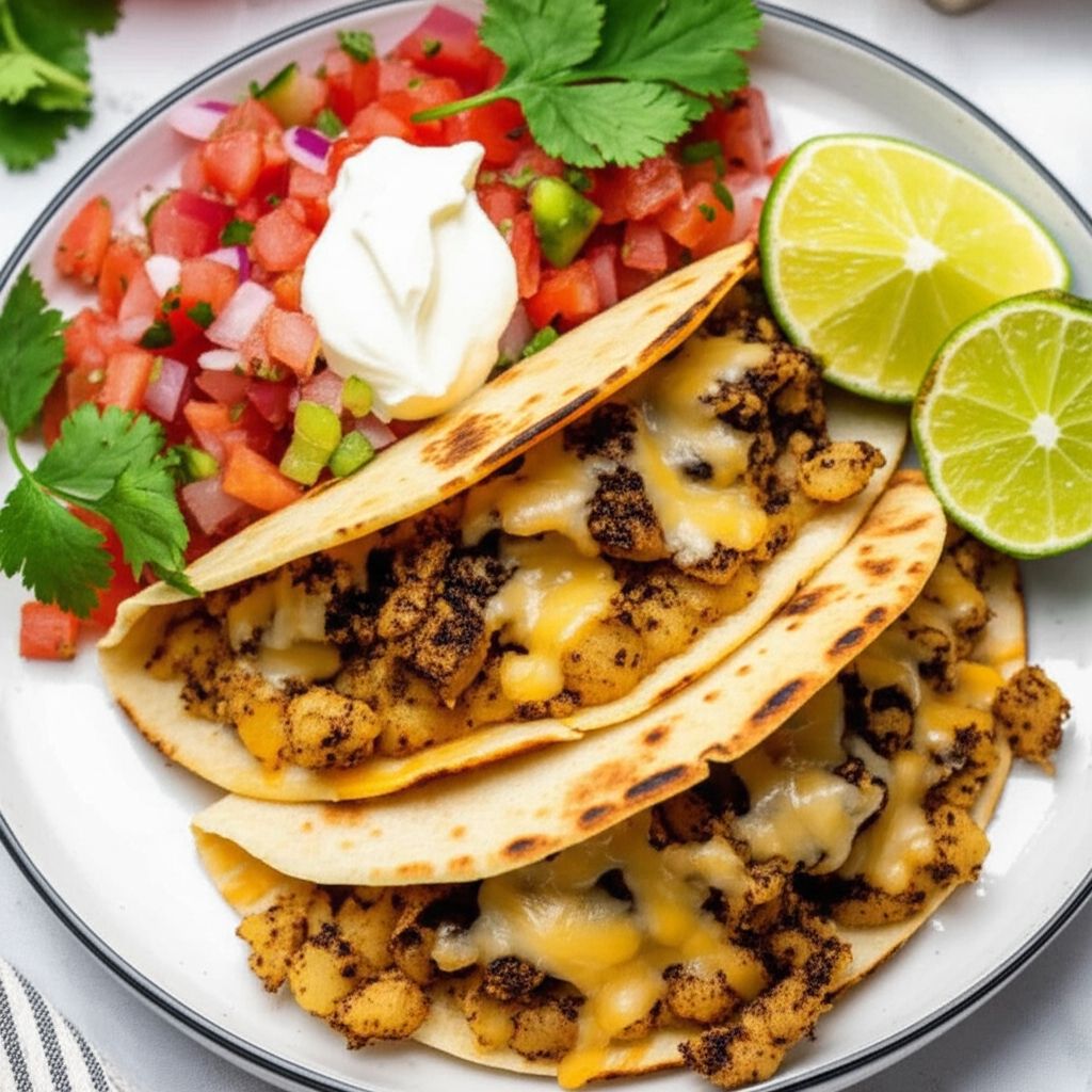 Truffle Cheese and Potato Tacos