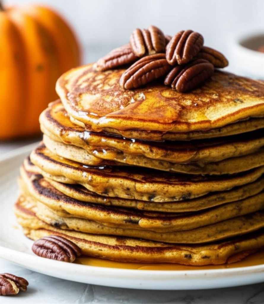 Vegan Pumpkin Pancakes