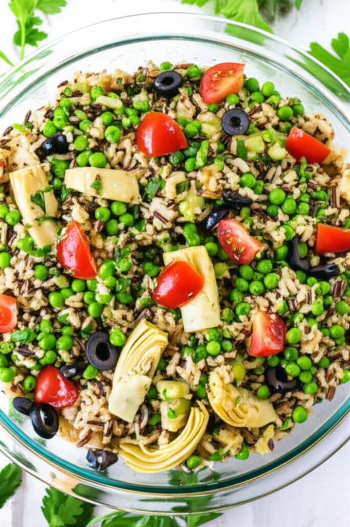 Vegetable Wild Rice Salad
