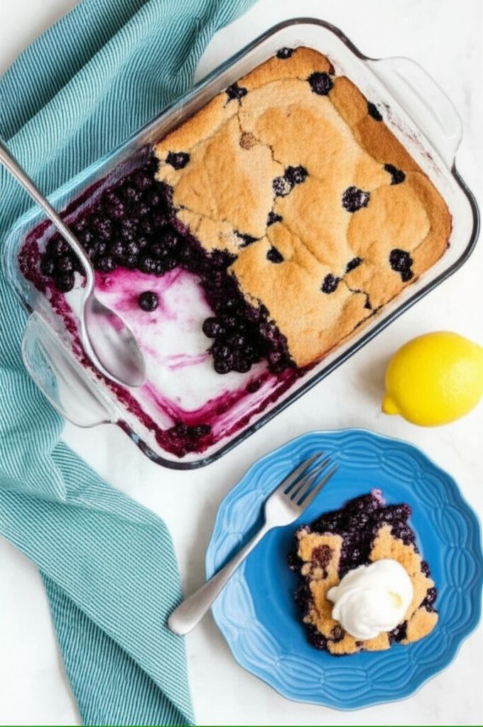 Very Best Blueberry Cobbler!