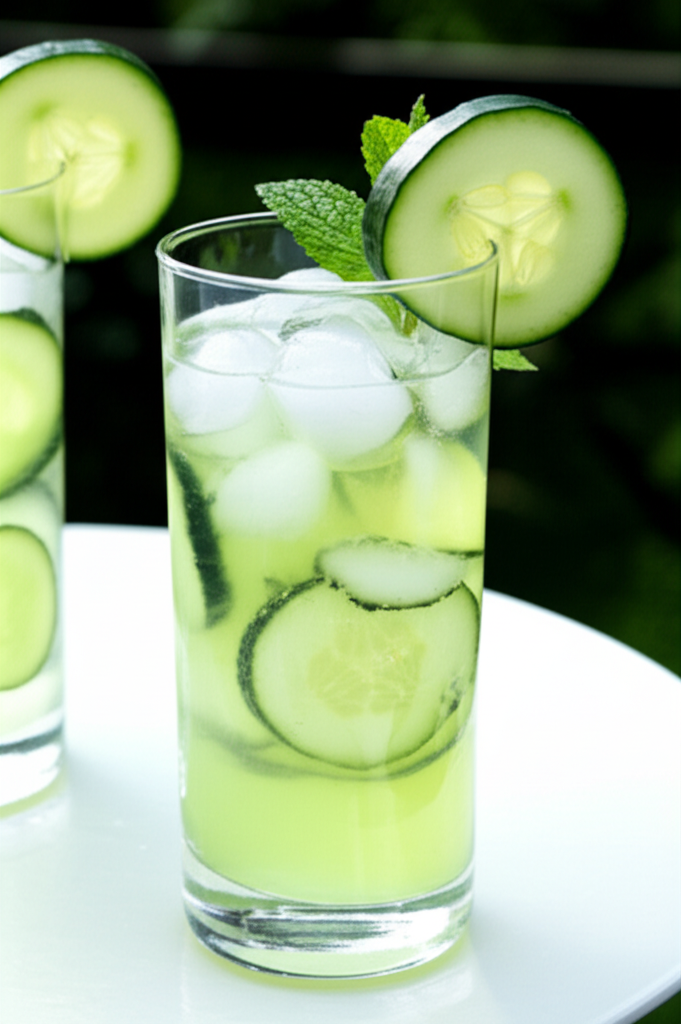 Virgin Cucumber Mojito