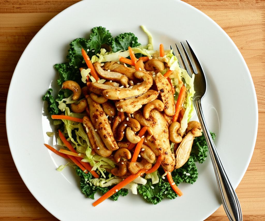 Warm Stir-Fried Salad