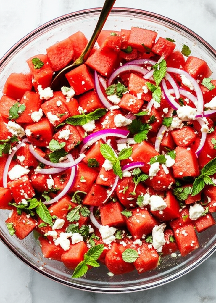 Watermelon Feta Salad