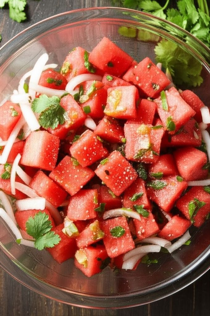 Watermelon Vidalia Salsa