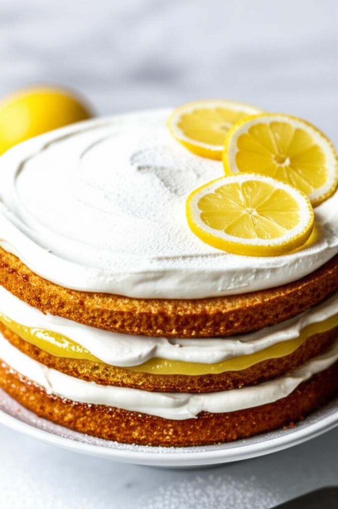 Whole Lemon Layer Cake