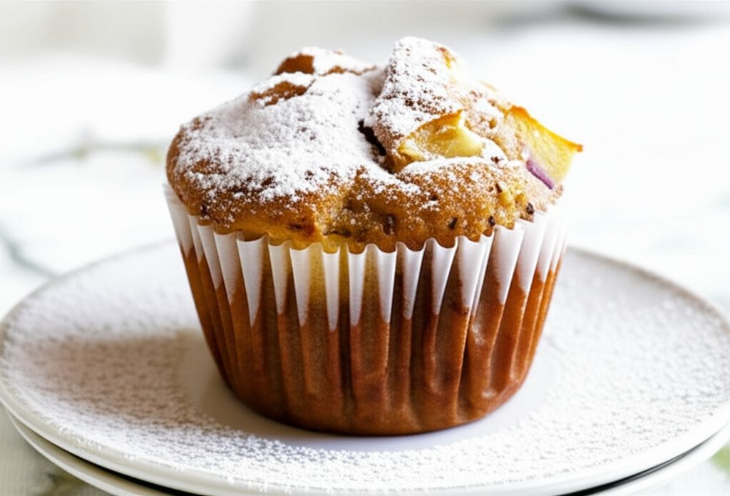 Yogurt, Banana, and Pear Muffins