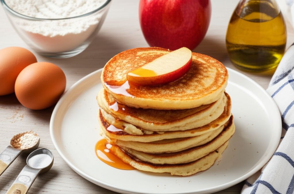 Yummy Apple Cider Pancakes