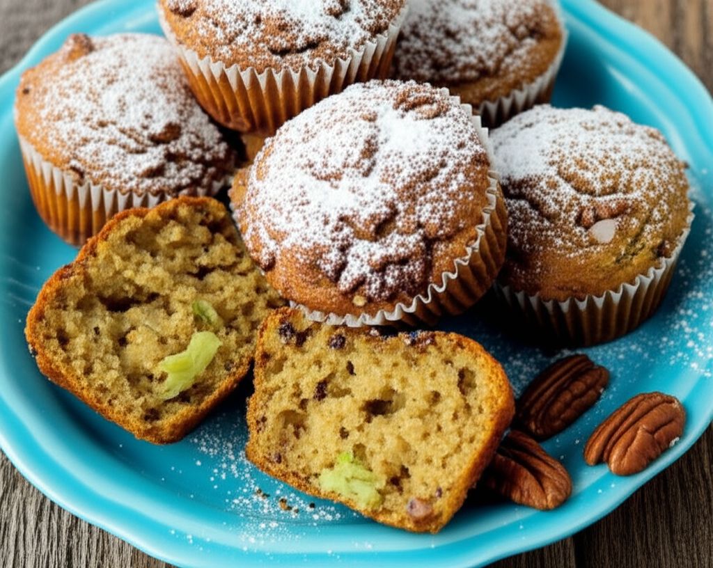 Zucchini Yogurt Multigrain Muffins
