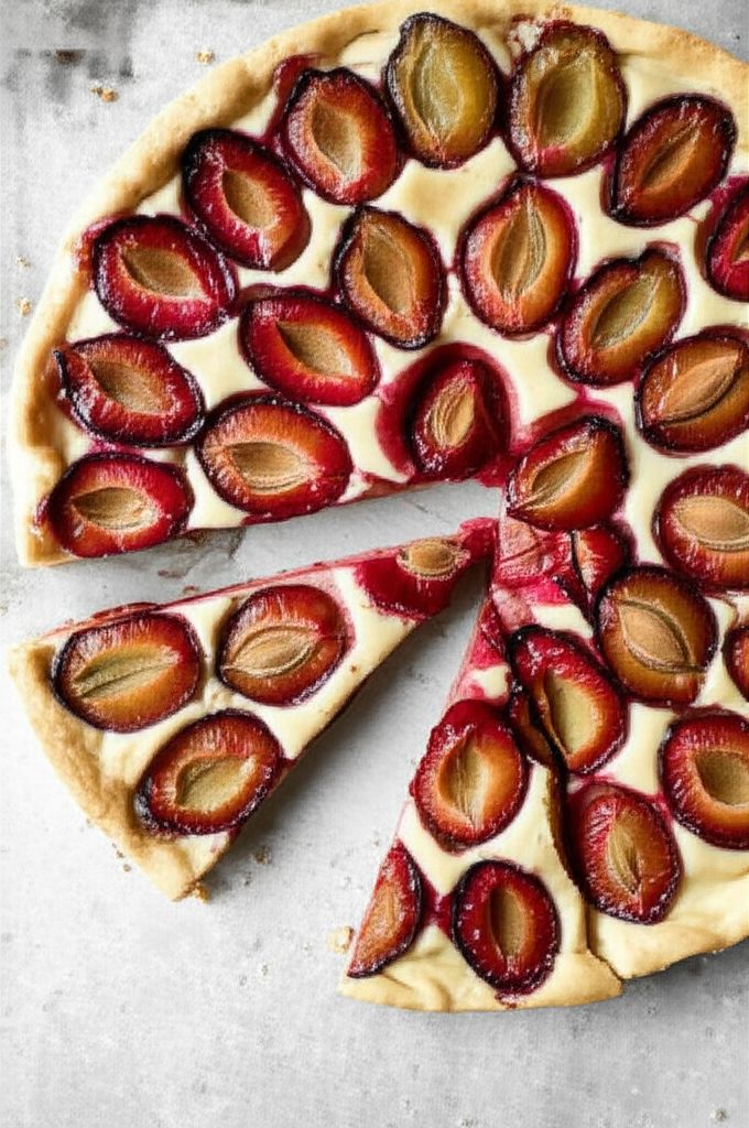 Zwetschekuchen (German Plum Tart)