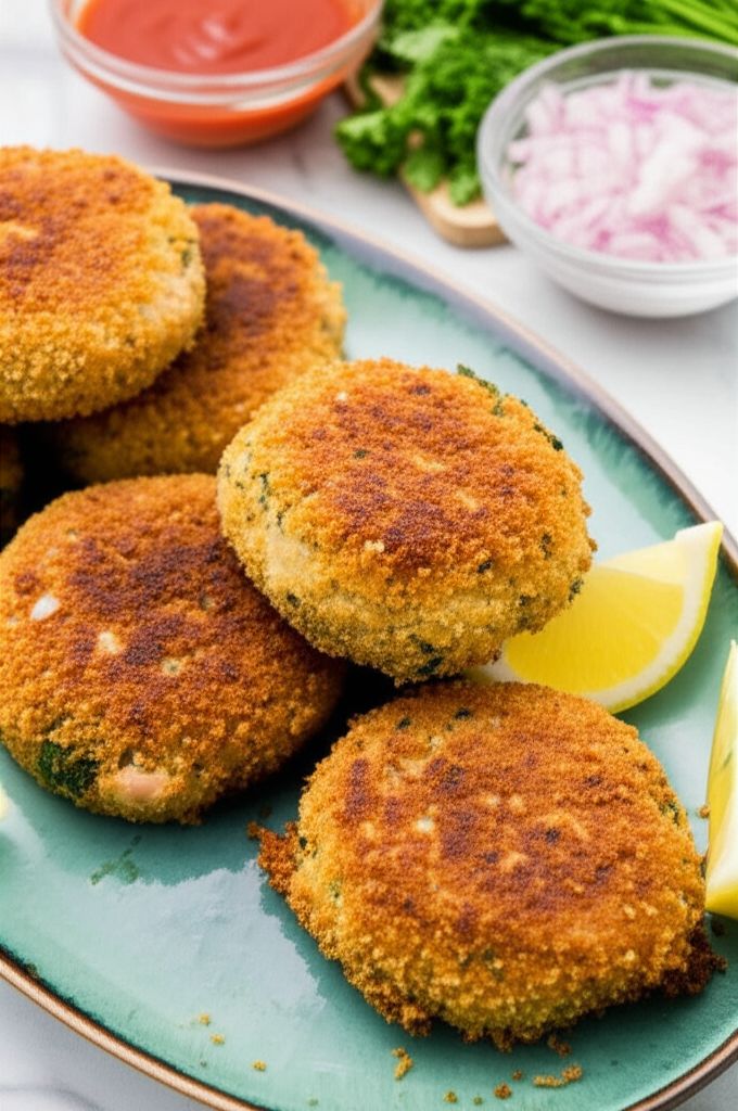 Air Fryer Salmon Croquettes