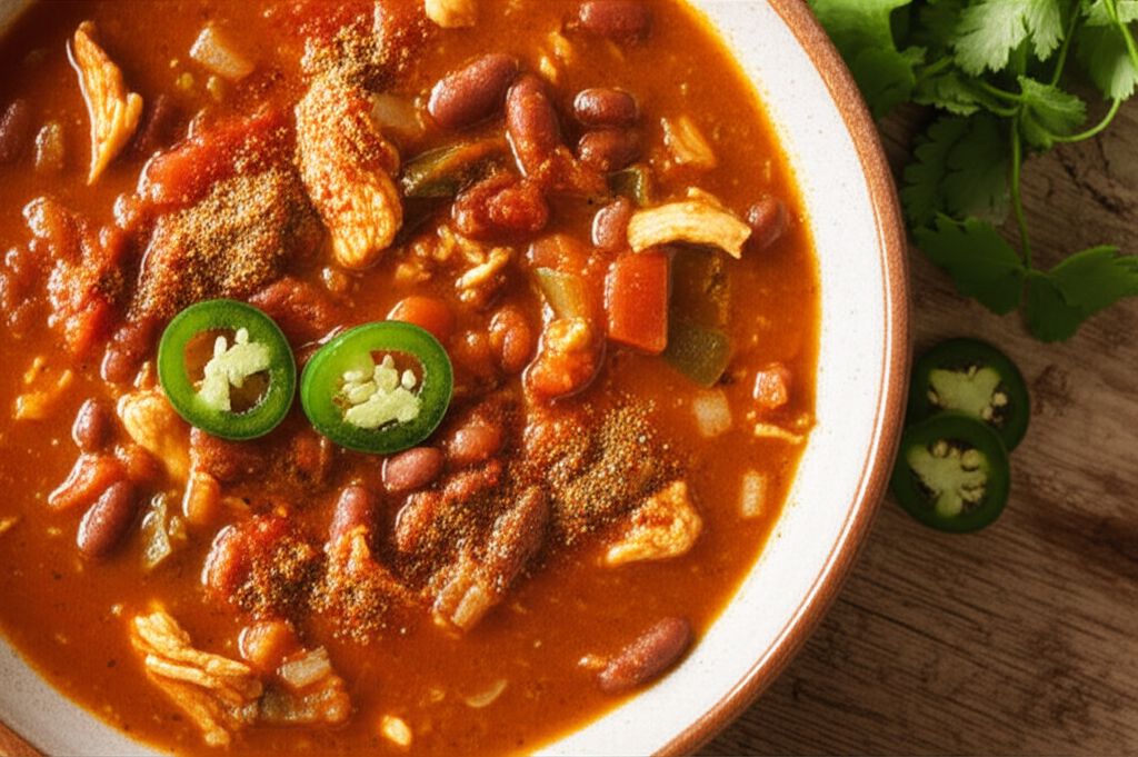 Amateur's Light Breeze Chicken Chili