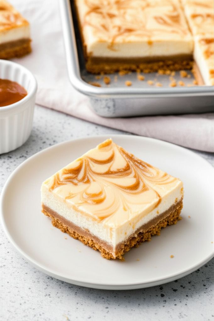 Apple Butter Cheesecake Bars