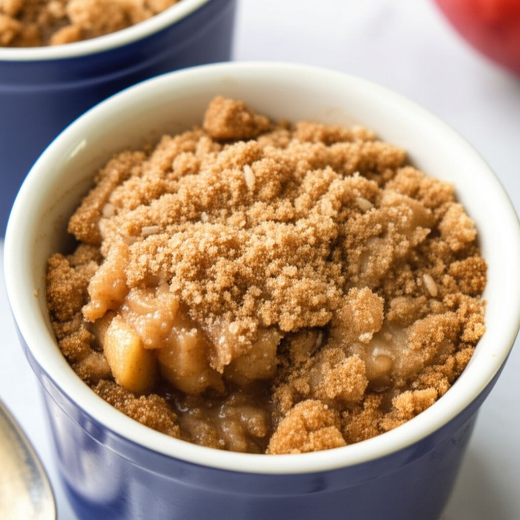 Apple Crisp in a Mug