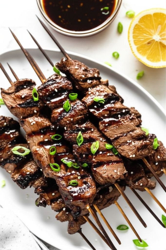 Asian Steak Skewers