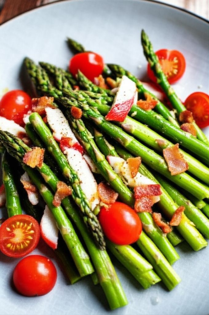 Asparagus and Crab Salad