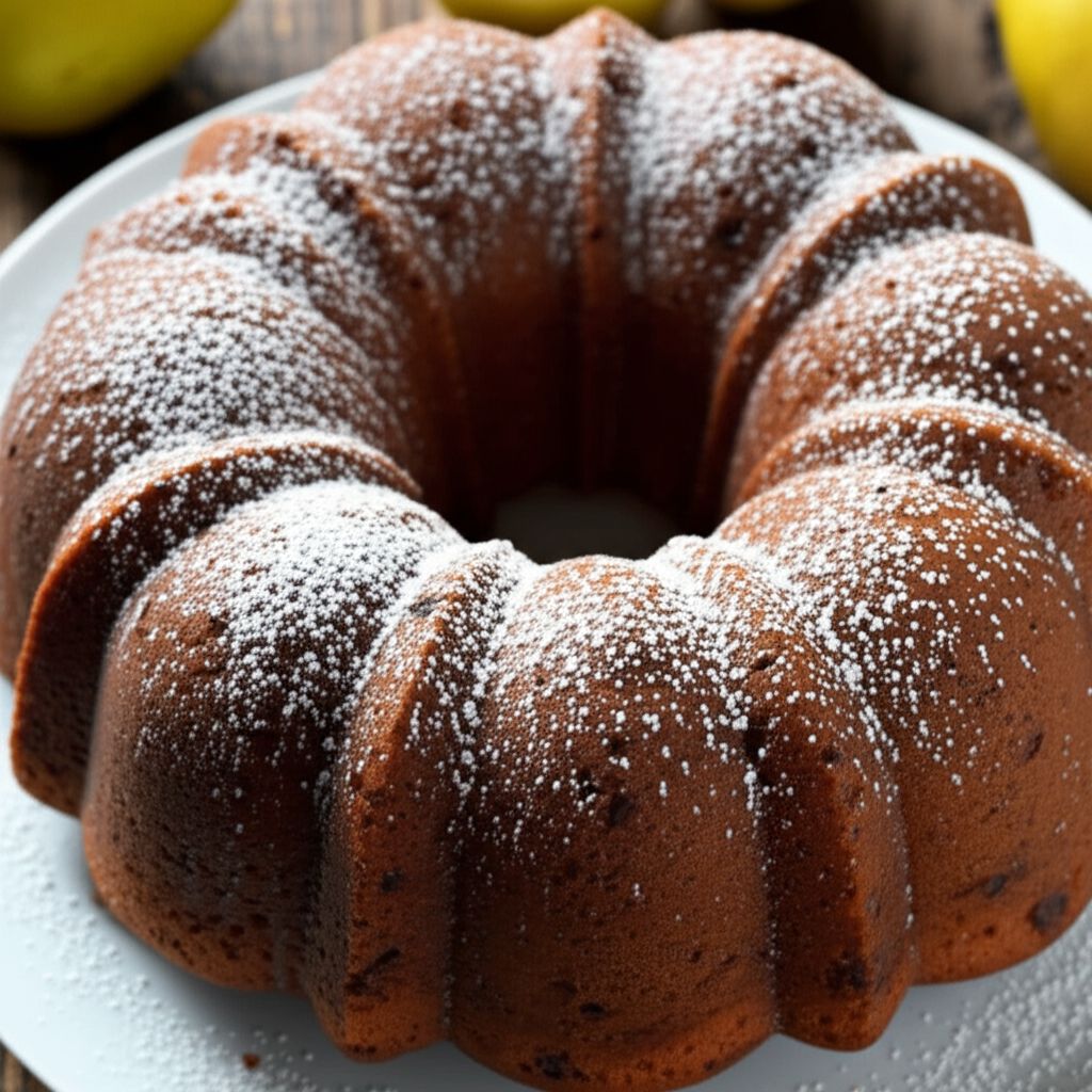 Aunt Josephine's Fresh Pear Cake