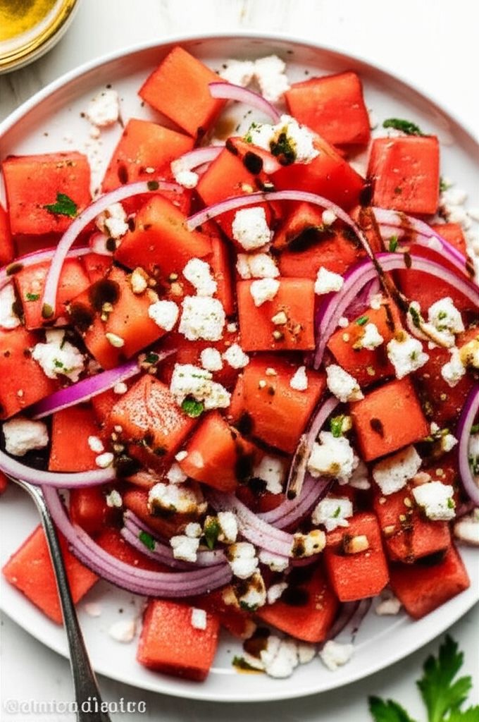 Awesome Summer Watermelon Salad