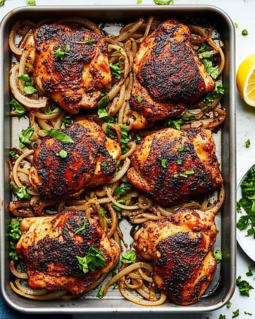 Baked Chicken Shawarma