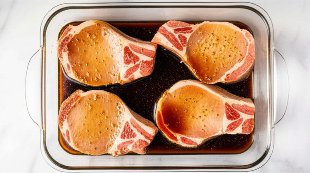 Baked Soy Lemon Chops