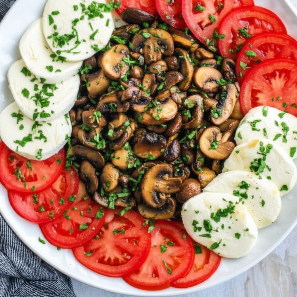 Balsamic-Marinated Mushroom Salad