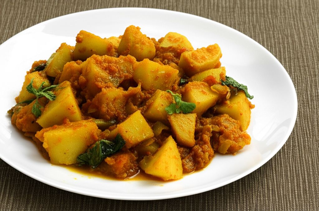Batata Nu Shak (Potato Curry)