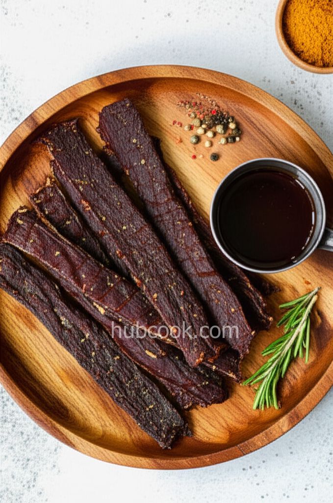 Beer-Marinated Deer Jerky