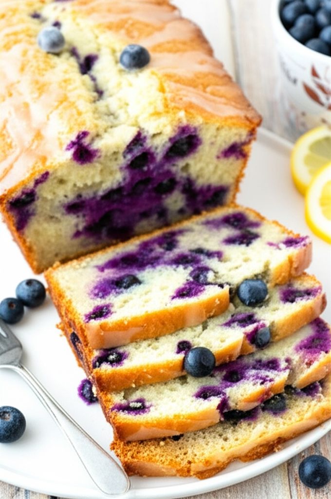 Blueberry Bread with Sour Cream Recipe