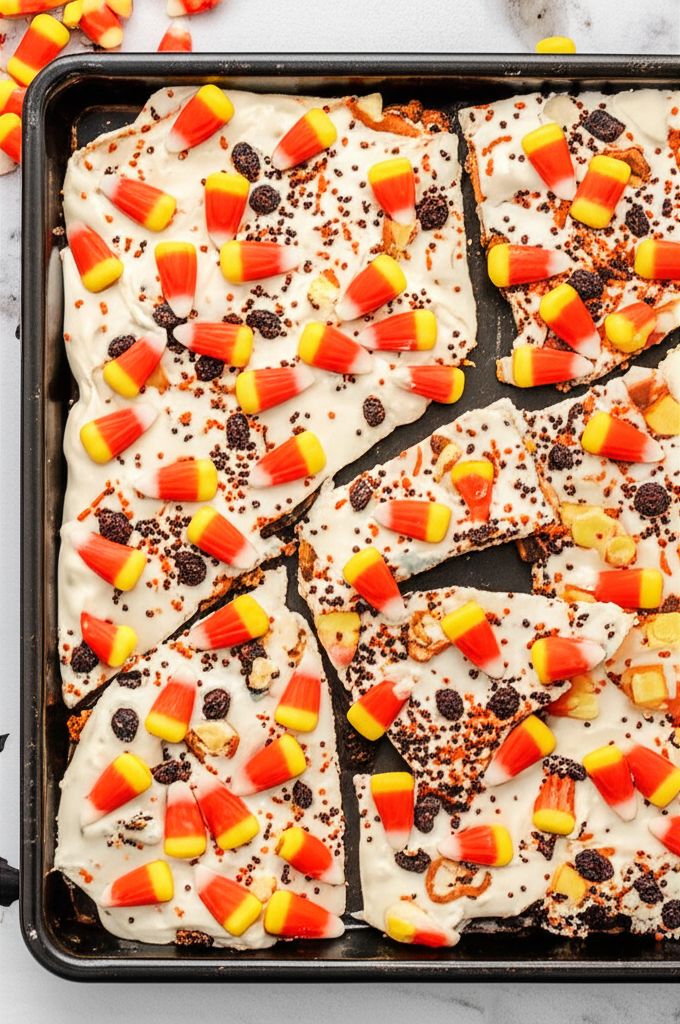 Candy Corn Bark