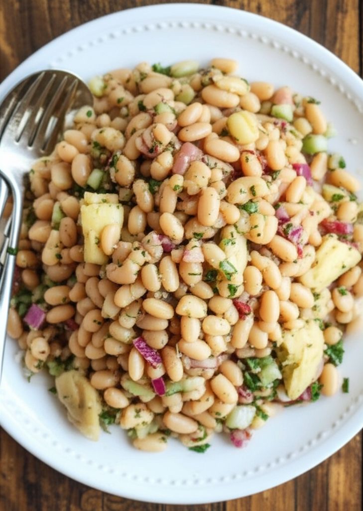 Cannellini Bean and Artichoke Salad