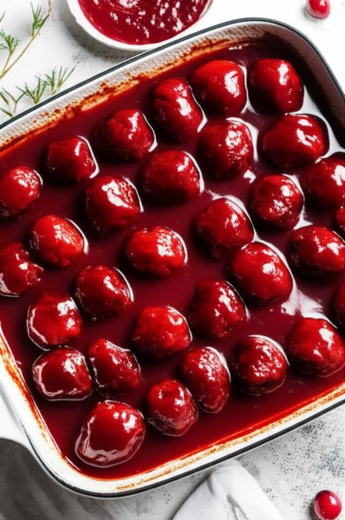 Cape Cod Cocktail Meatballs