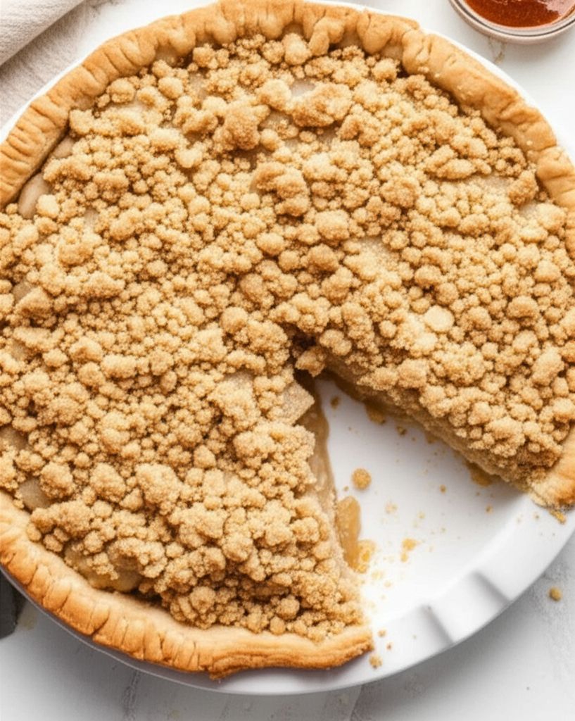 Cheddar Pear Pie