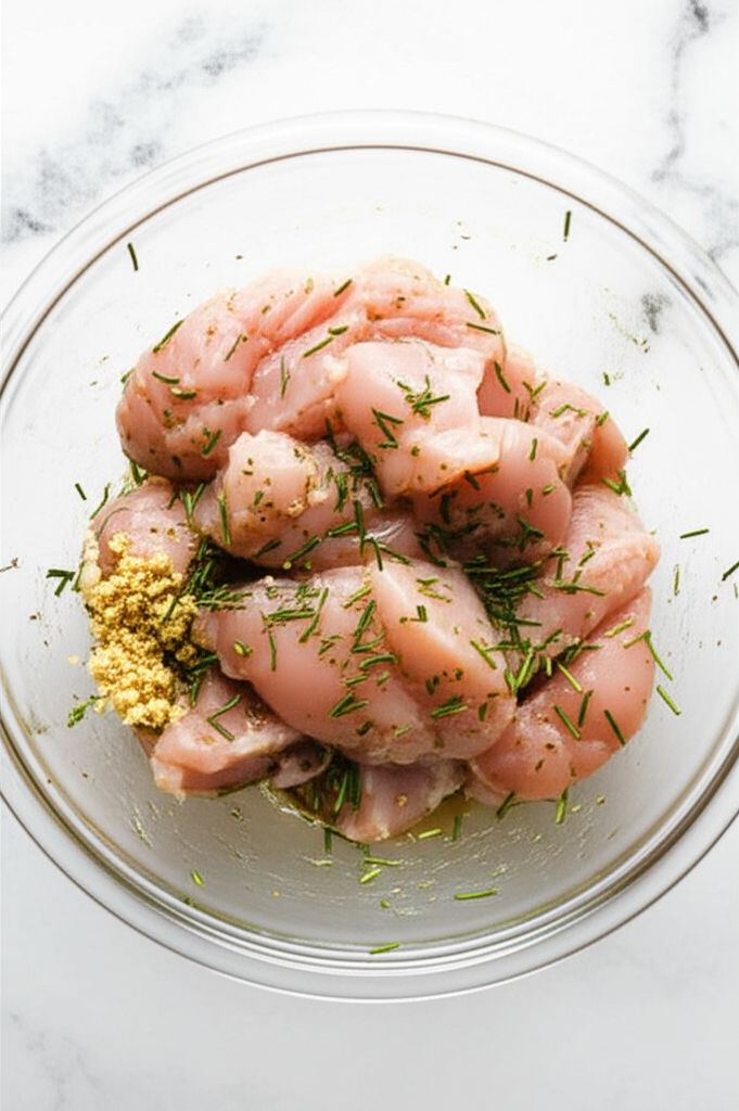 Chicken Scarpariello Skewers