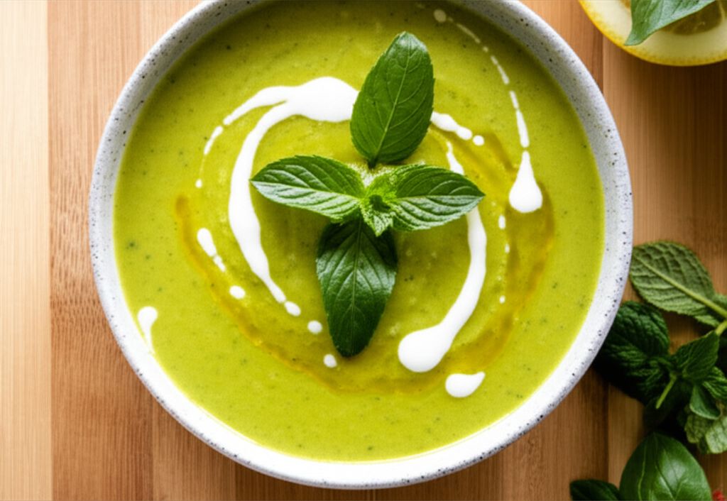 Chilled Zucchini Soup