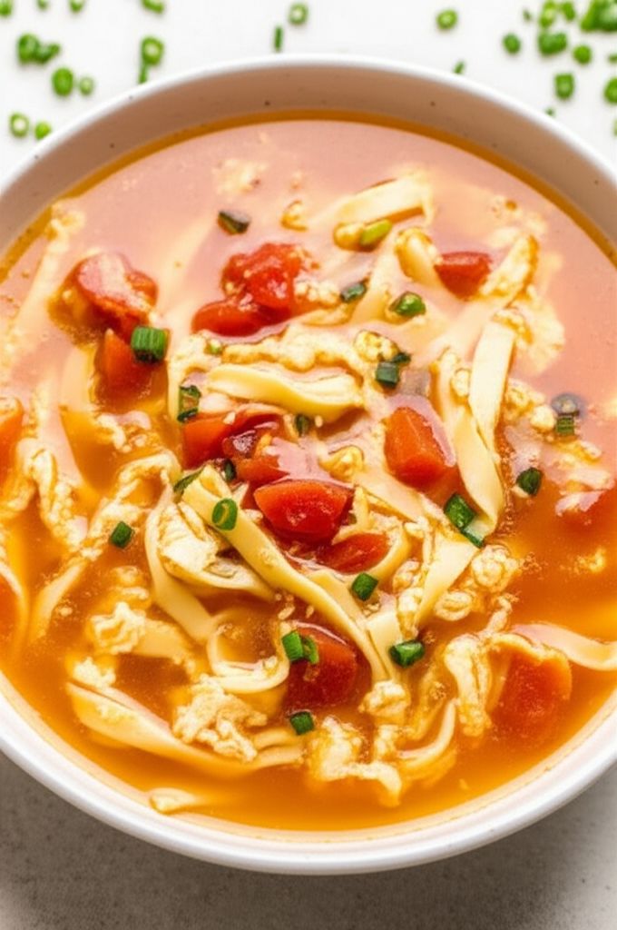 Chinese Tomato and Egg Soup