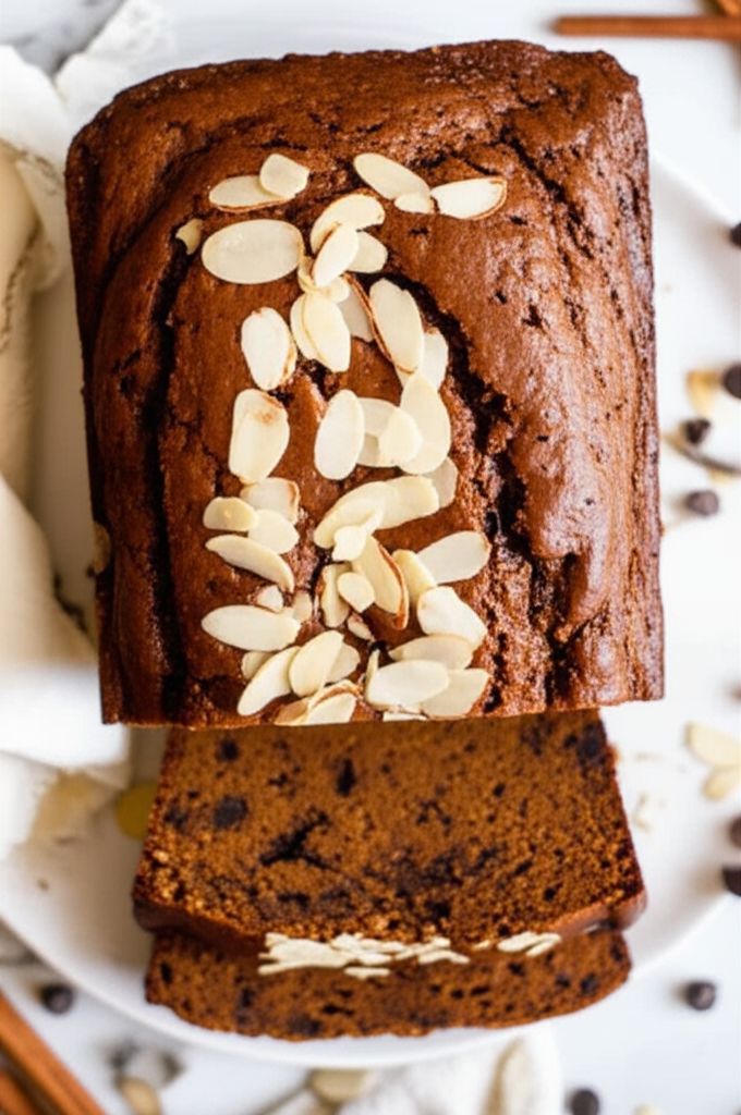 Chocolate Almond Pumpkin Bread
