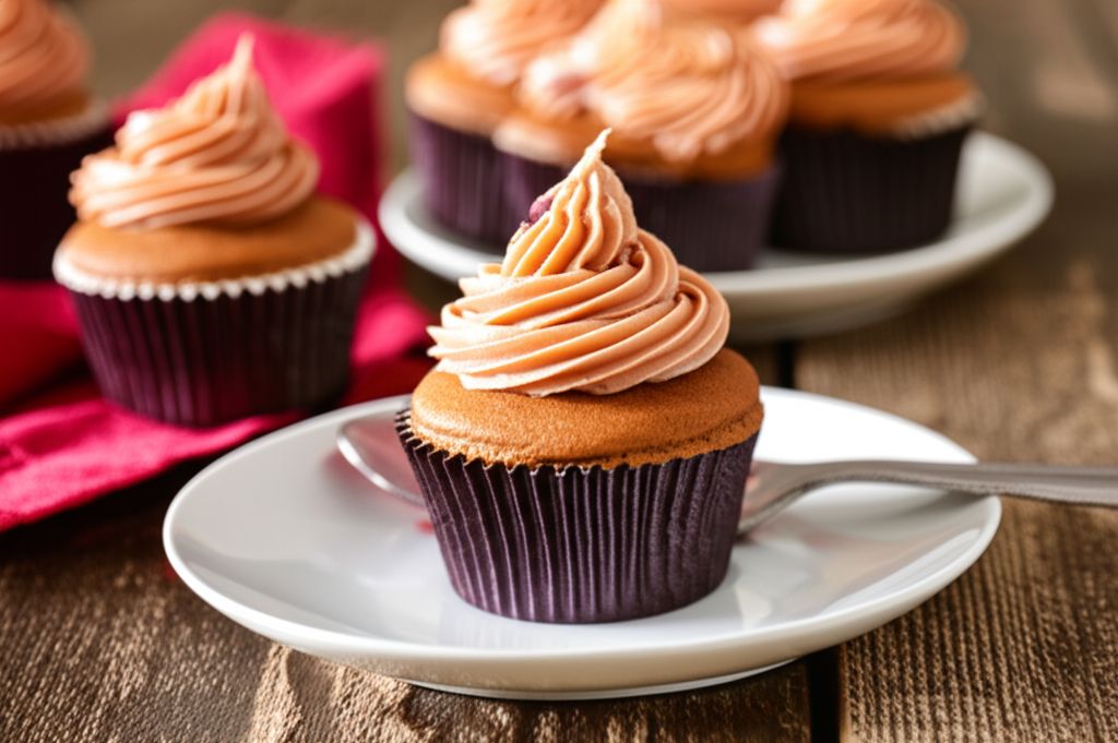 Chocolate-Pumpkin Cupcakes