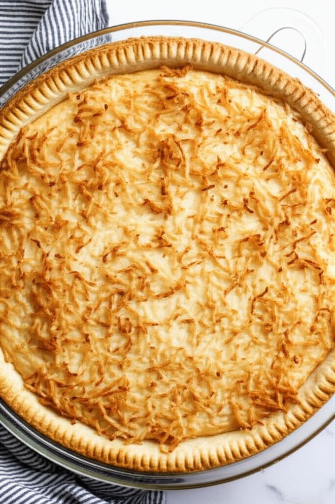 Coconut Custard Pie